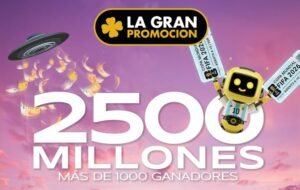 Ahora llega el Sorteo Mensual de La Gran Promoción