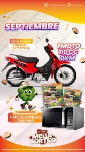 Sábado 11 de Septiembre – Sorteo Semanal Bingo Mega Sorteo Las Parejas